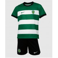 Sporting CP Replika babykläder Hemmaställ Barn 2023-24 Kortärmad (+ korta byxor)